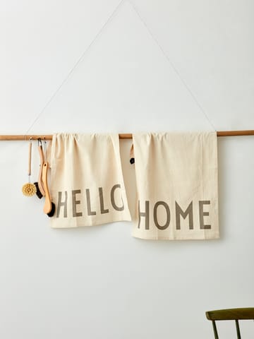 Design Letters kökshandduk favorit 2 delar - Hello-home-off white - Design Letters