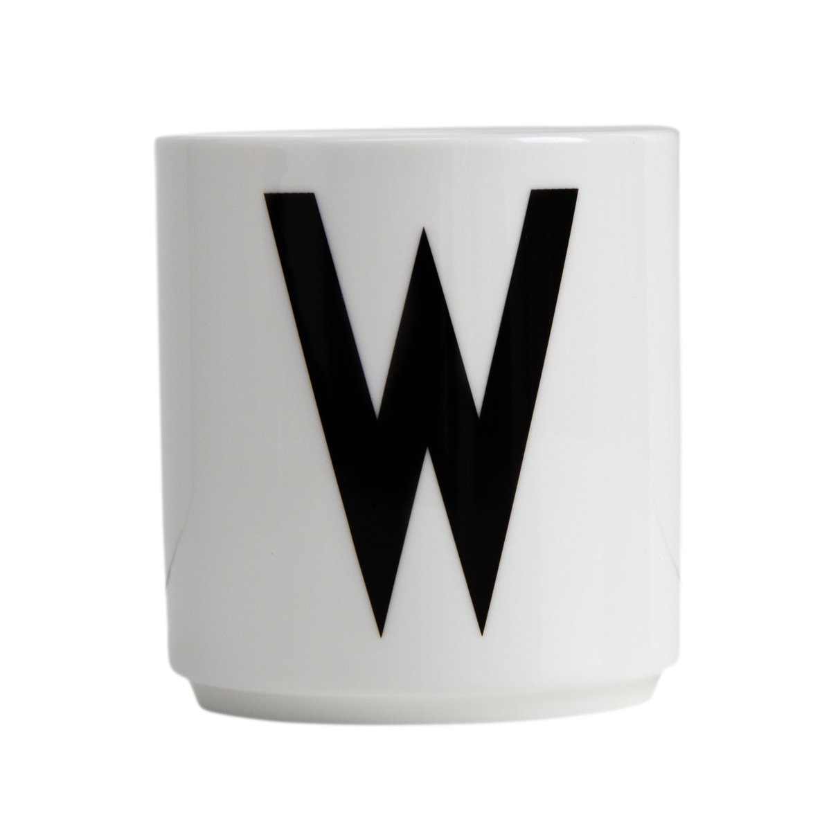 Design Letters kopp W | Skandinavisk Design | Kaffekoppar | Vit