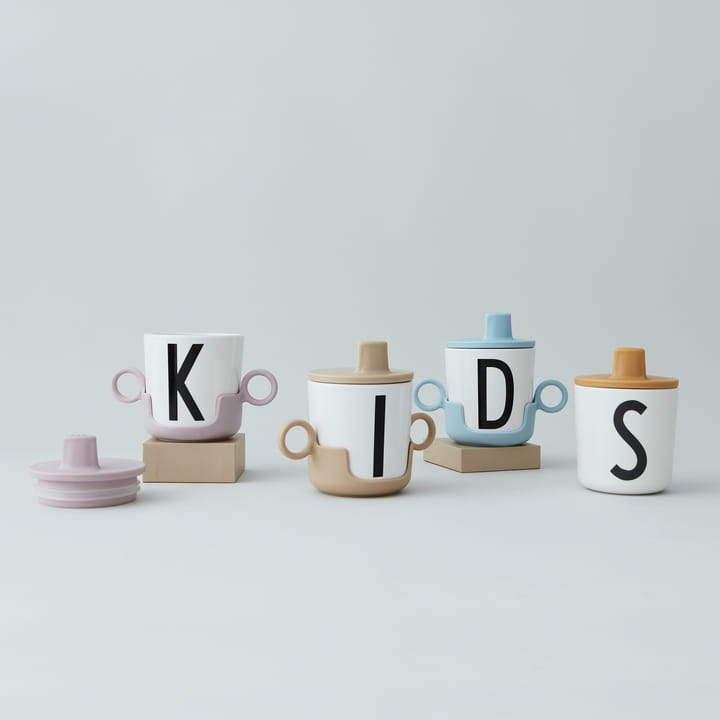 Design Letters lock till melaminkopp, Beige Design Letters