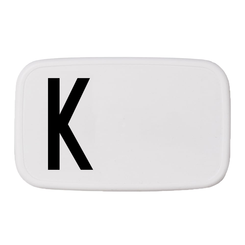 Design Letters lunchlåda K | Skandinavisk Design | Matlådor | Vit