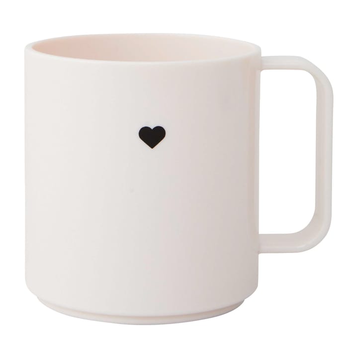 Design Letters Mini Love kopp med handtag, White Design Letters