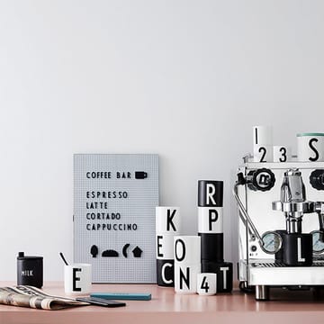 Design Letters mjölkkanna med lock - 7,5 cm - Design Letters