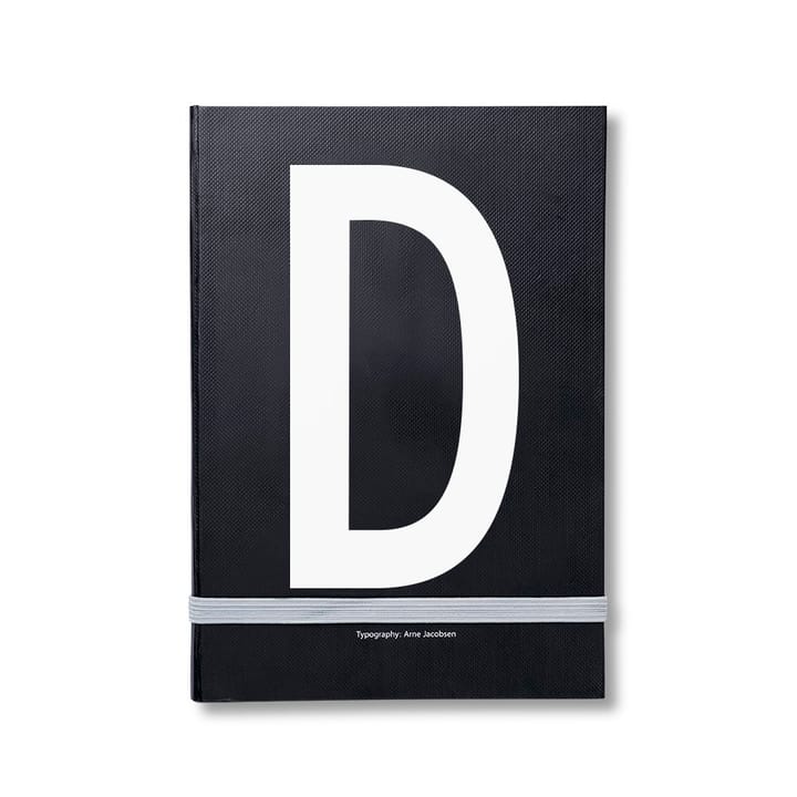 Design Letters personlig anteckningsbok - D - Design Letters