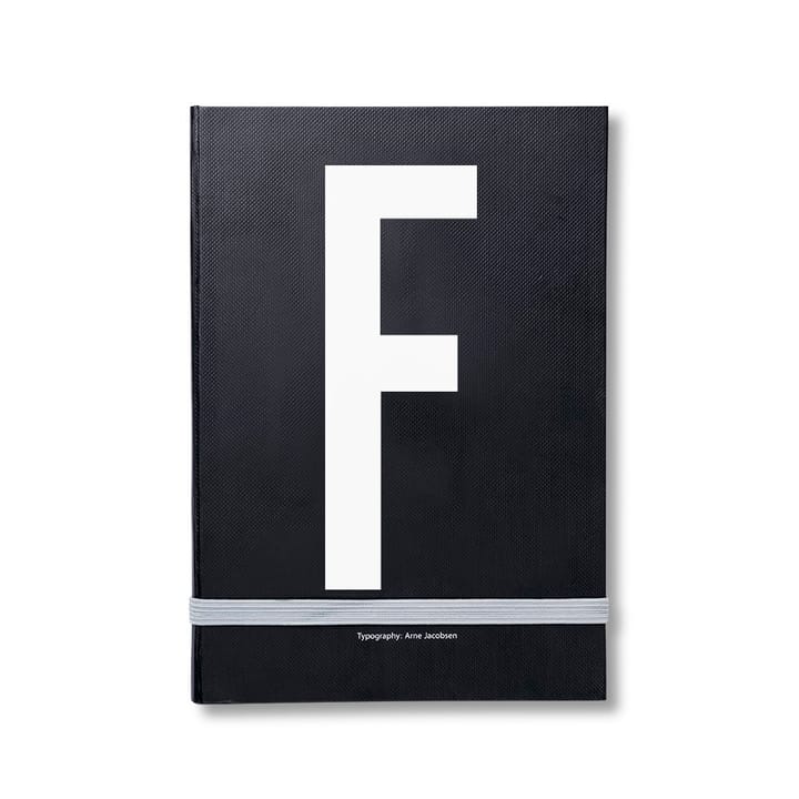 Design Letters personlig anteckningsbok - F - Design Letters
