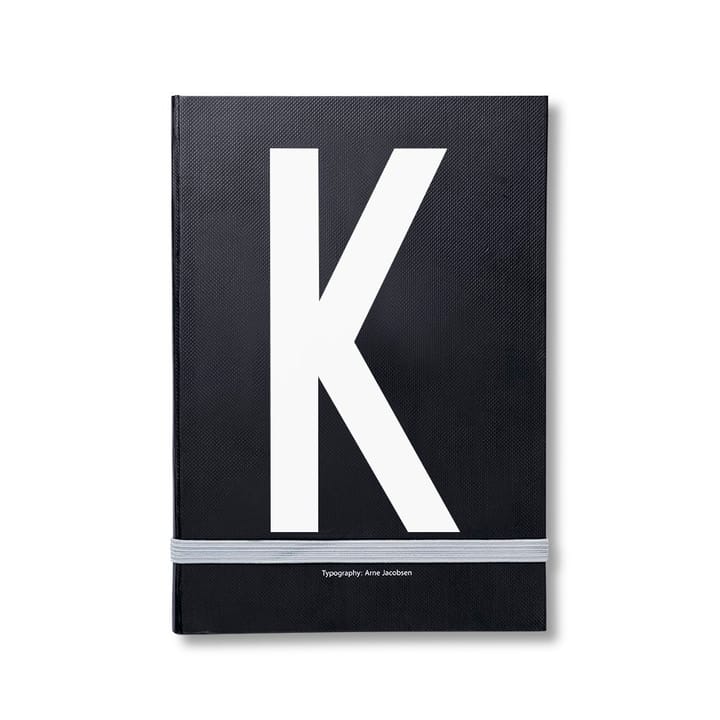 Design Letters personlig anteckningsbok - K - Design Letters
