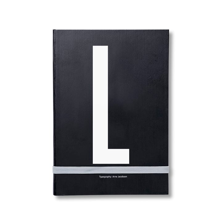 Design Letters personlig anteckningsbok - L - Design Letters