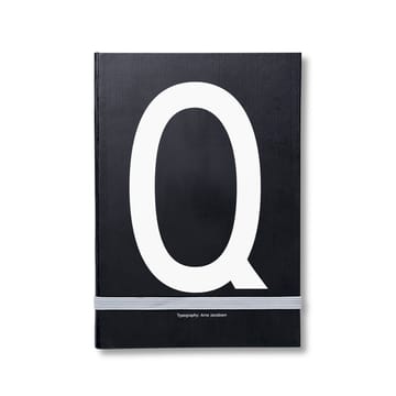 Design Letters personlig anteckningsbok - Q - Design Letters
