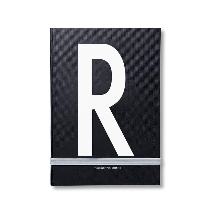 Design Letters personlig anteckningsbok - R - Design Letters