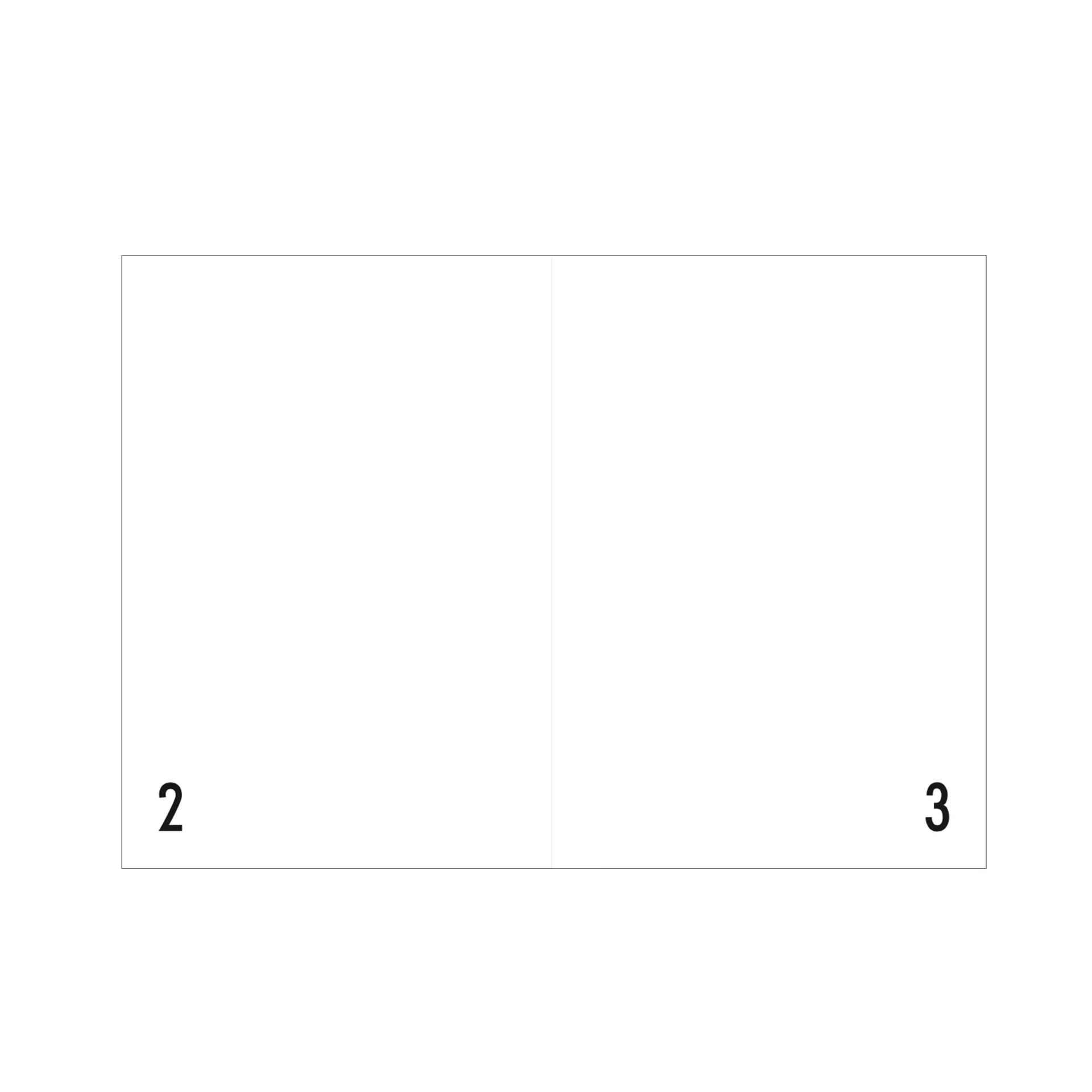 Design Letters personlig anteckningsbok, R Design Letters