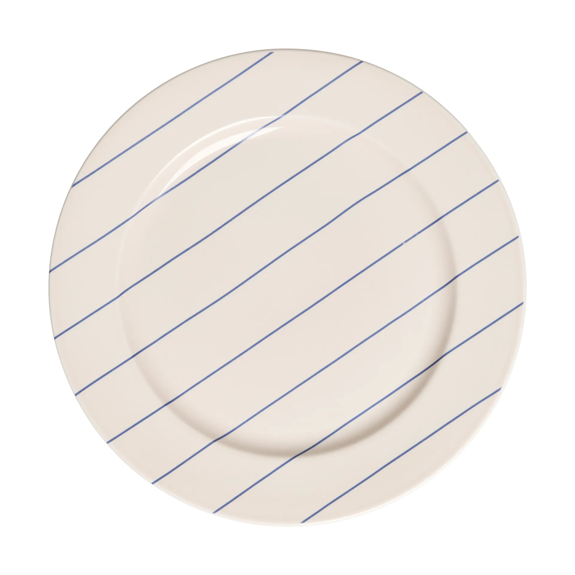 Design Letters Pyjamas tallrik Ø23 cm, Midnight blue-pastel beige Design Letters