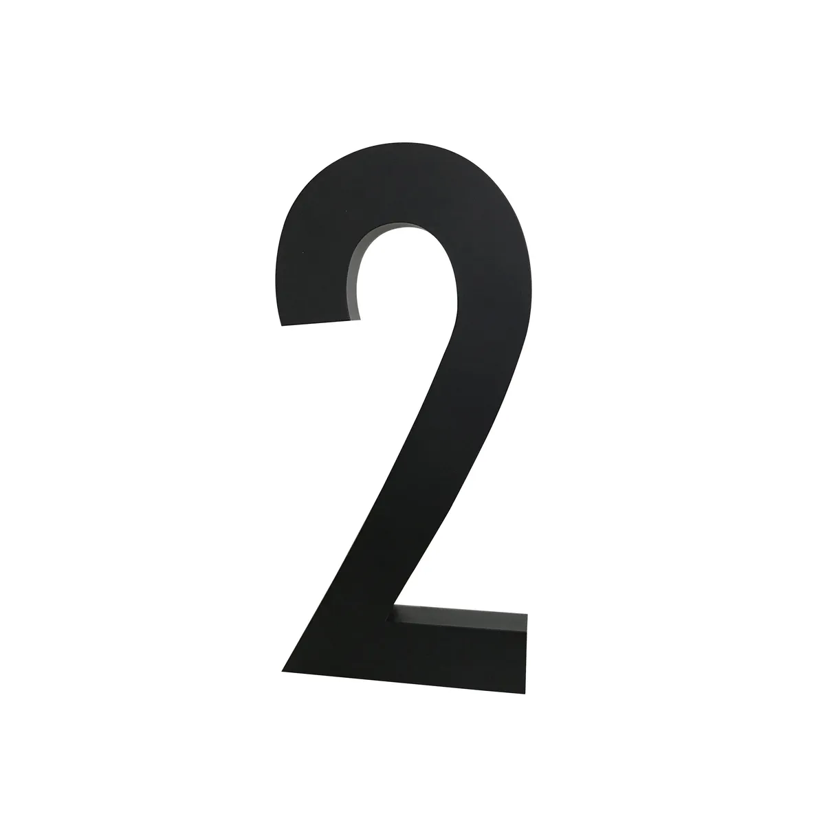 Design Letters Design Letters siffror aluminium 50 mm 2