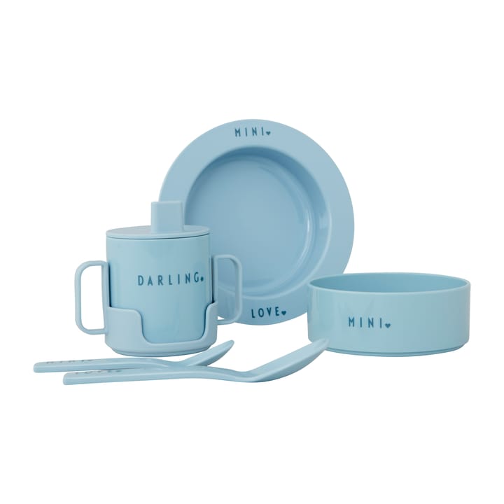 Design Letters startset favorit mini - Light blue - Design Letters