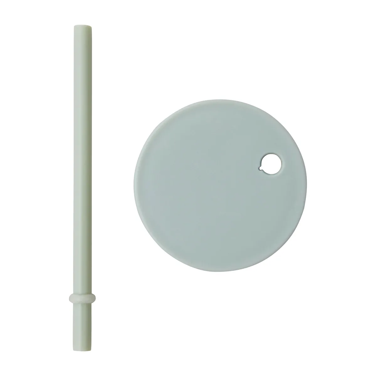 Design Letters Design Letters sugrör med lock Grön