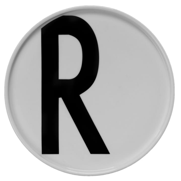 Design Letters tallrik - R - Design Letters