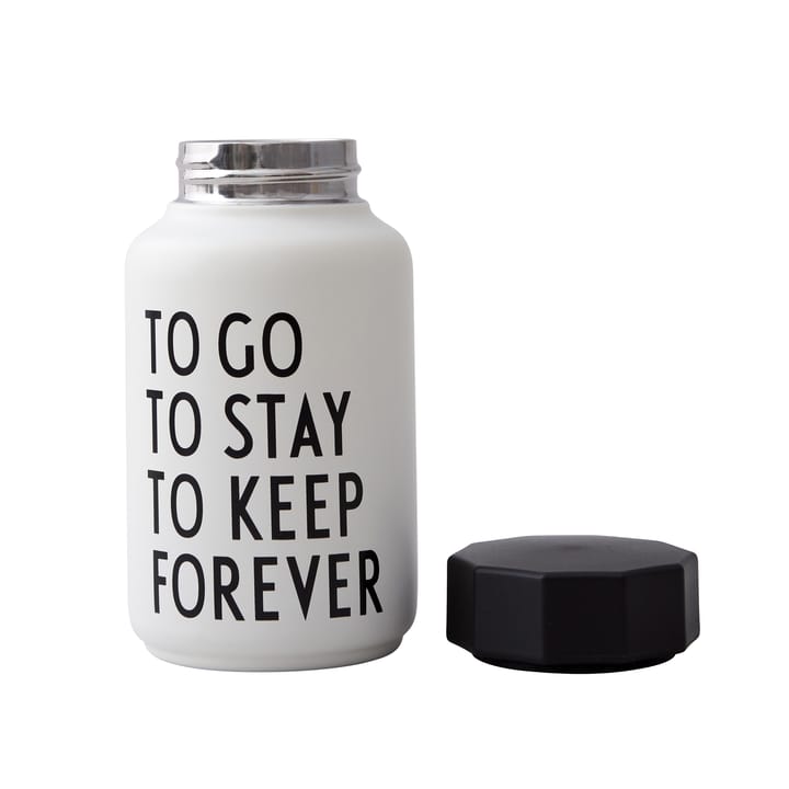 Design Letters termosflaska liten Special Edition, Vit Design Letters
