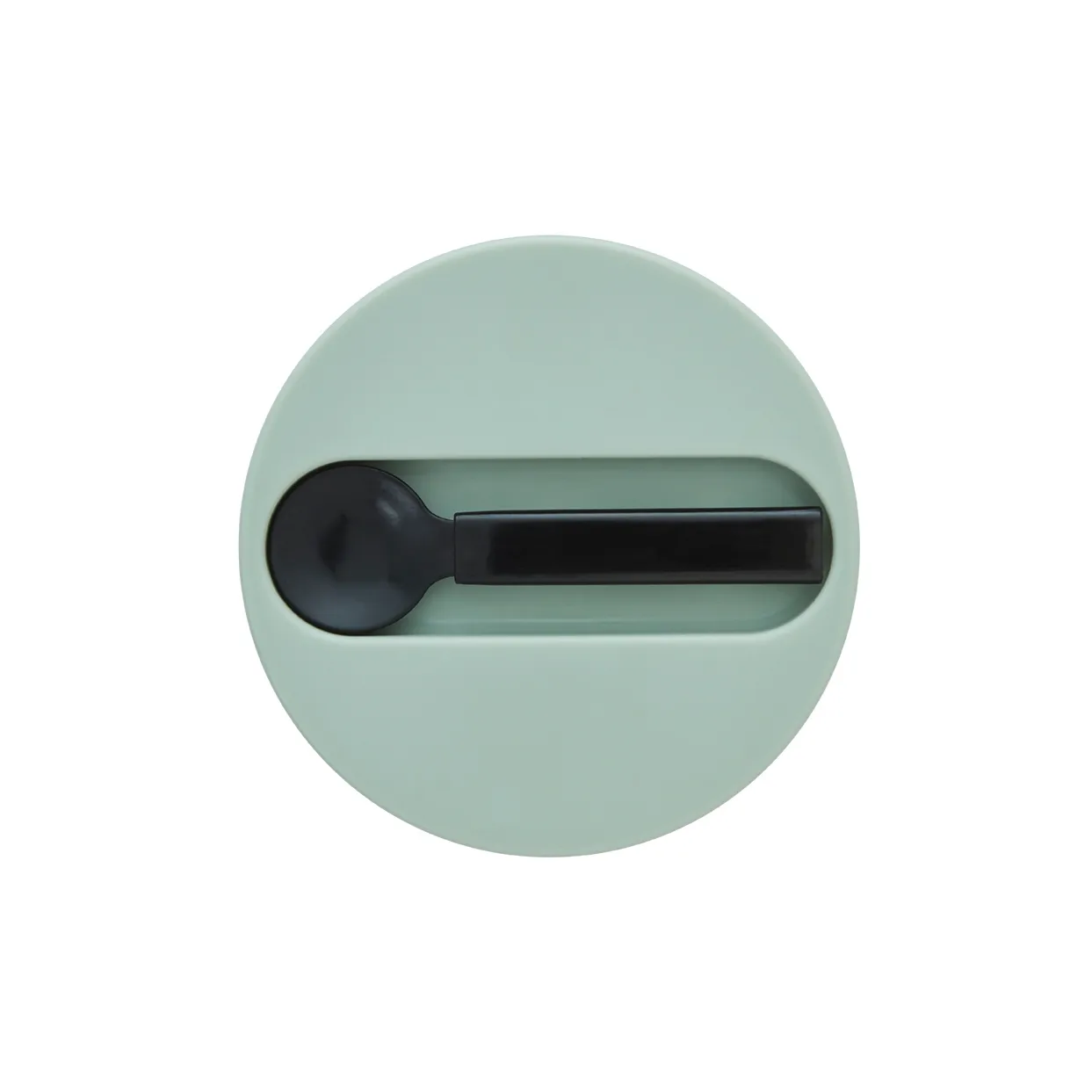 Design Letters termoslåda liten, Grön-svart Design Letters