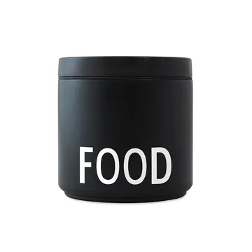 Design Letters termoslåda stor - Svart-vit - Design Letters