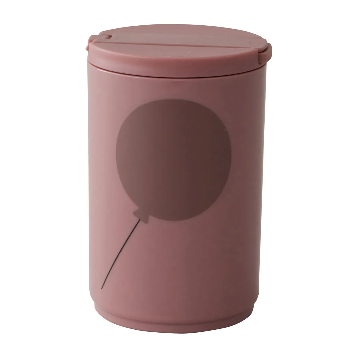 Design Letters Design Letters termosmugg med sugrör 33 cl Ash rose