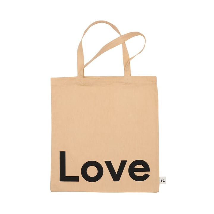 Design Letters Tote bag väska - Love-beige - Design Letters