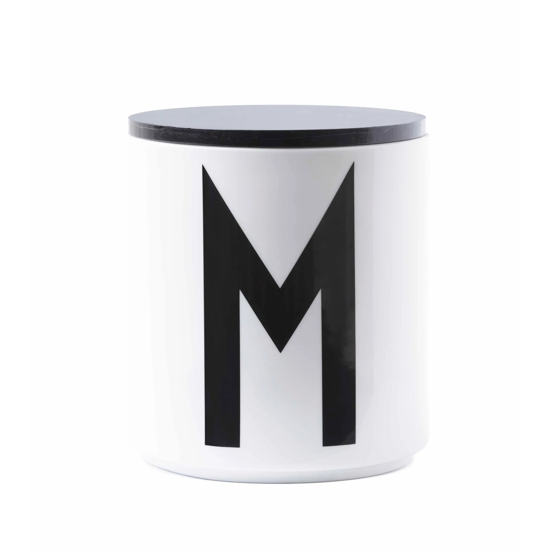 Design Letters trälock Ø11,5 cm, black Design Letters