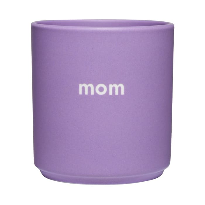 Design Letters VIP favoritkopp 25 cl - Lilac, Mom Collection - Design Letters