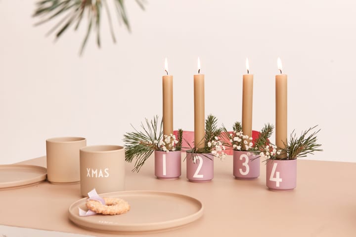 Mini Cups kopp set om 4 - Lavender - Design Letters