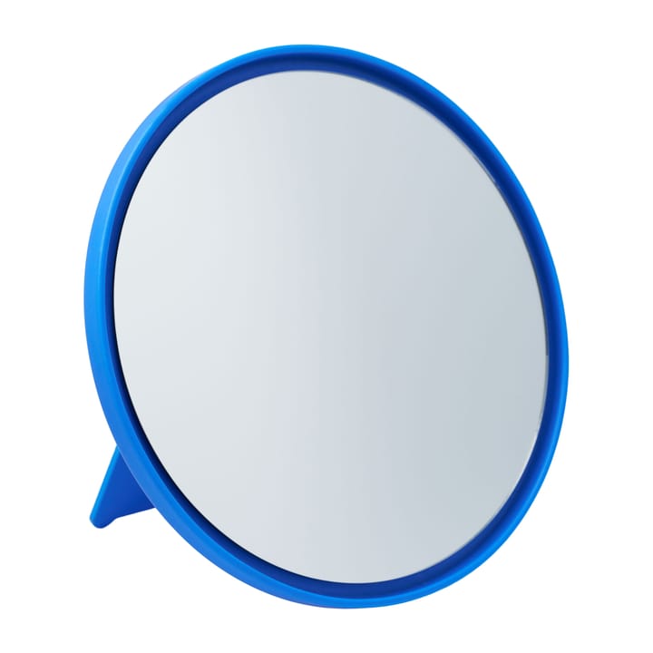 Mirror Mirror bordsspegel Ø21 cm - Cobalt blue - Design Letters