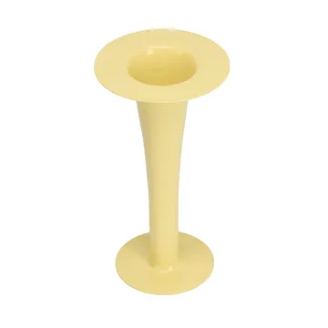 Trumpet 2-i-1 vas och ljusstake 24 cm - Yellow - Design Letters