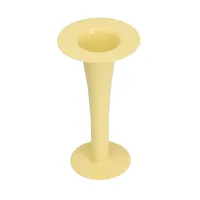 Design Letters Trumpet 2-i-1 vas och ljusstake 24 cm Yellow