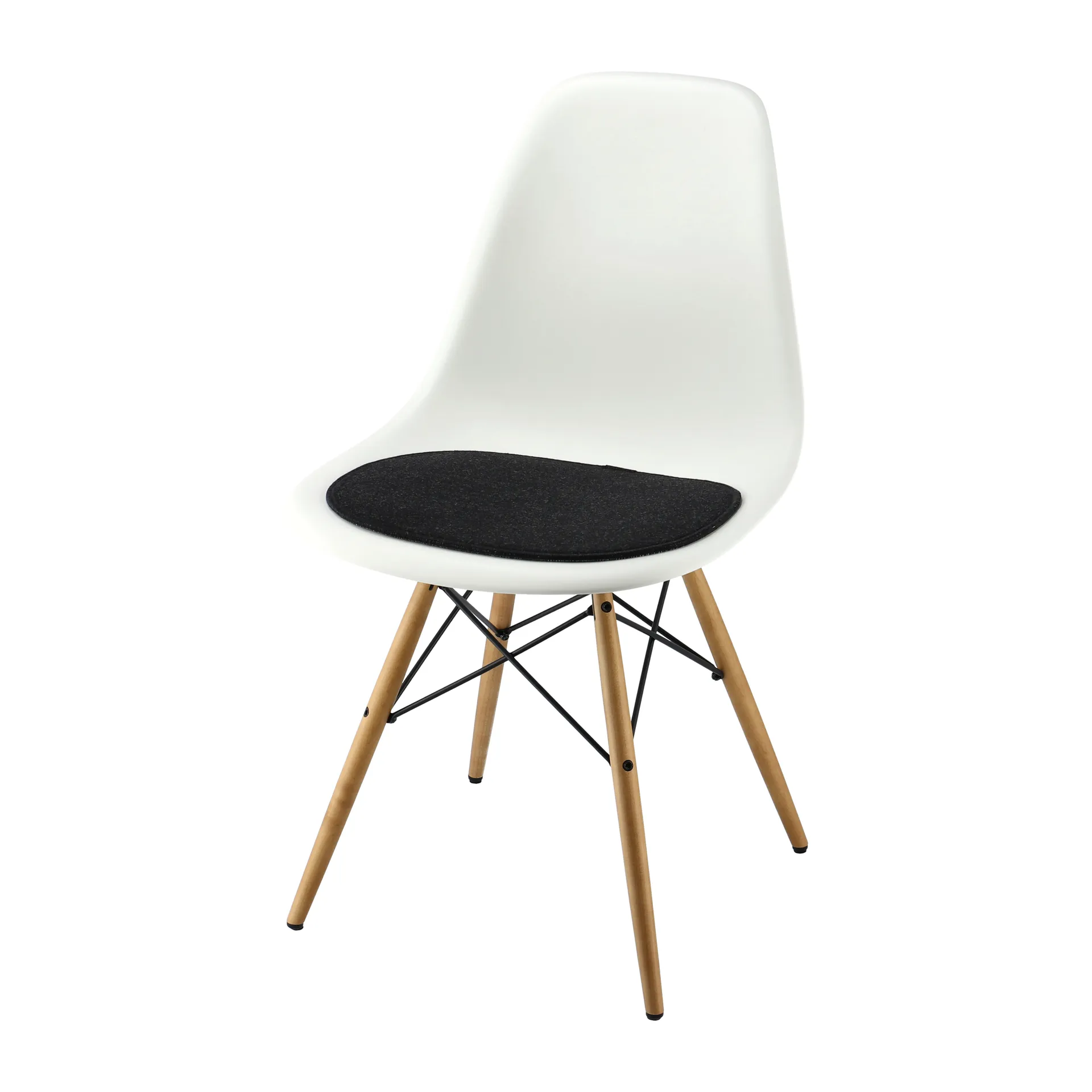 Eames DSR/DSW dyna, antracit Designers Eye