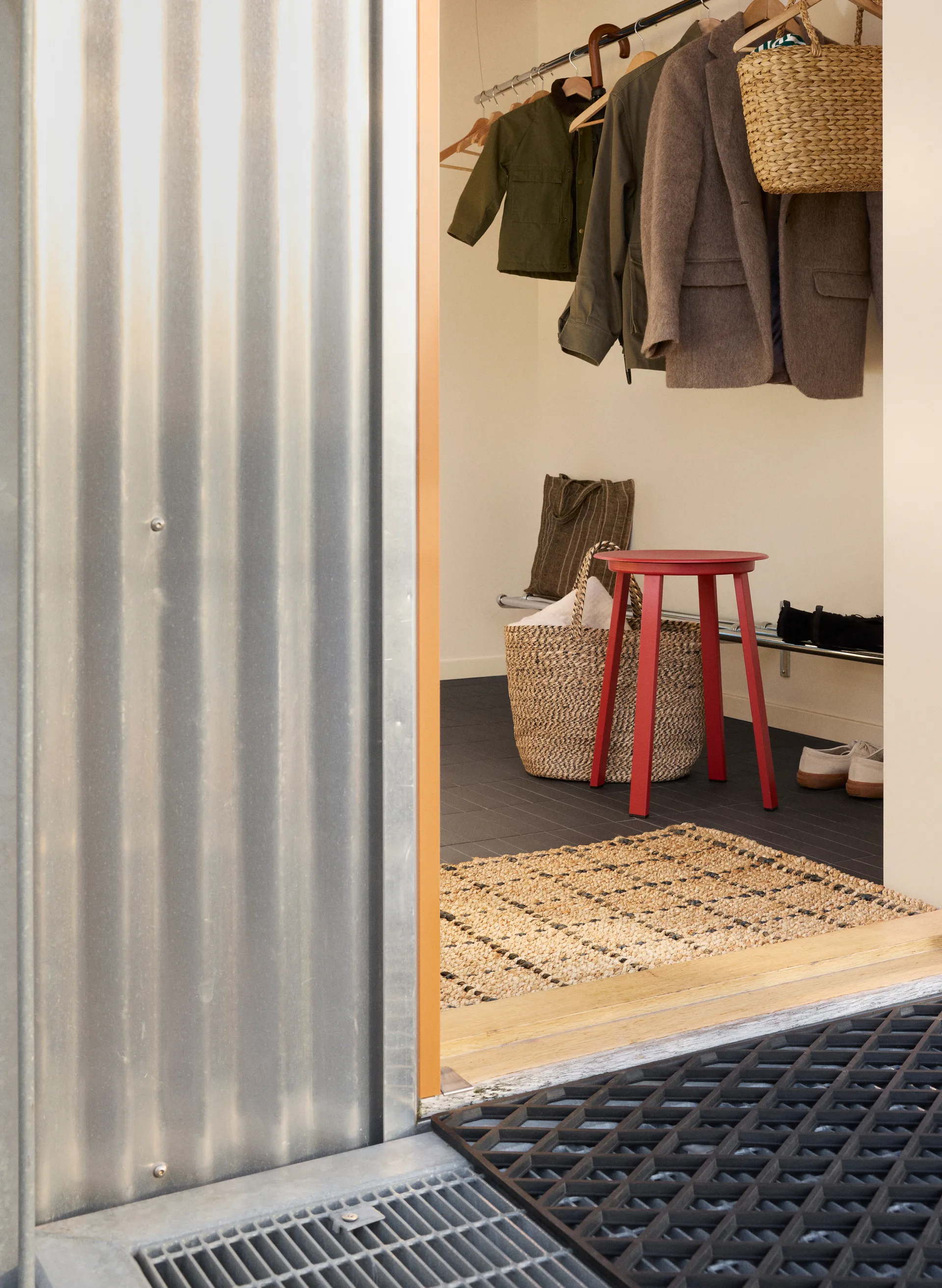 Black grid dörrmatta, 60x90 cm Dixie