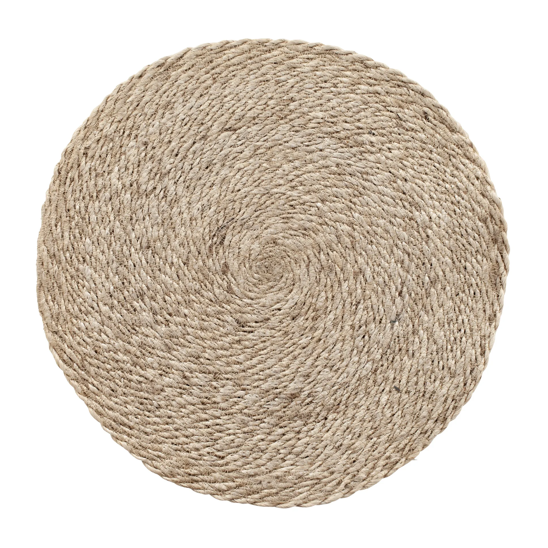 Elin bordstablett twist Ø38 cm, Natur-grå Dixie