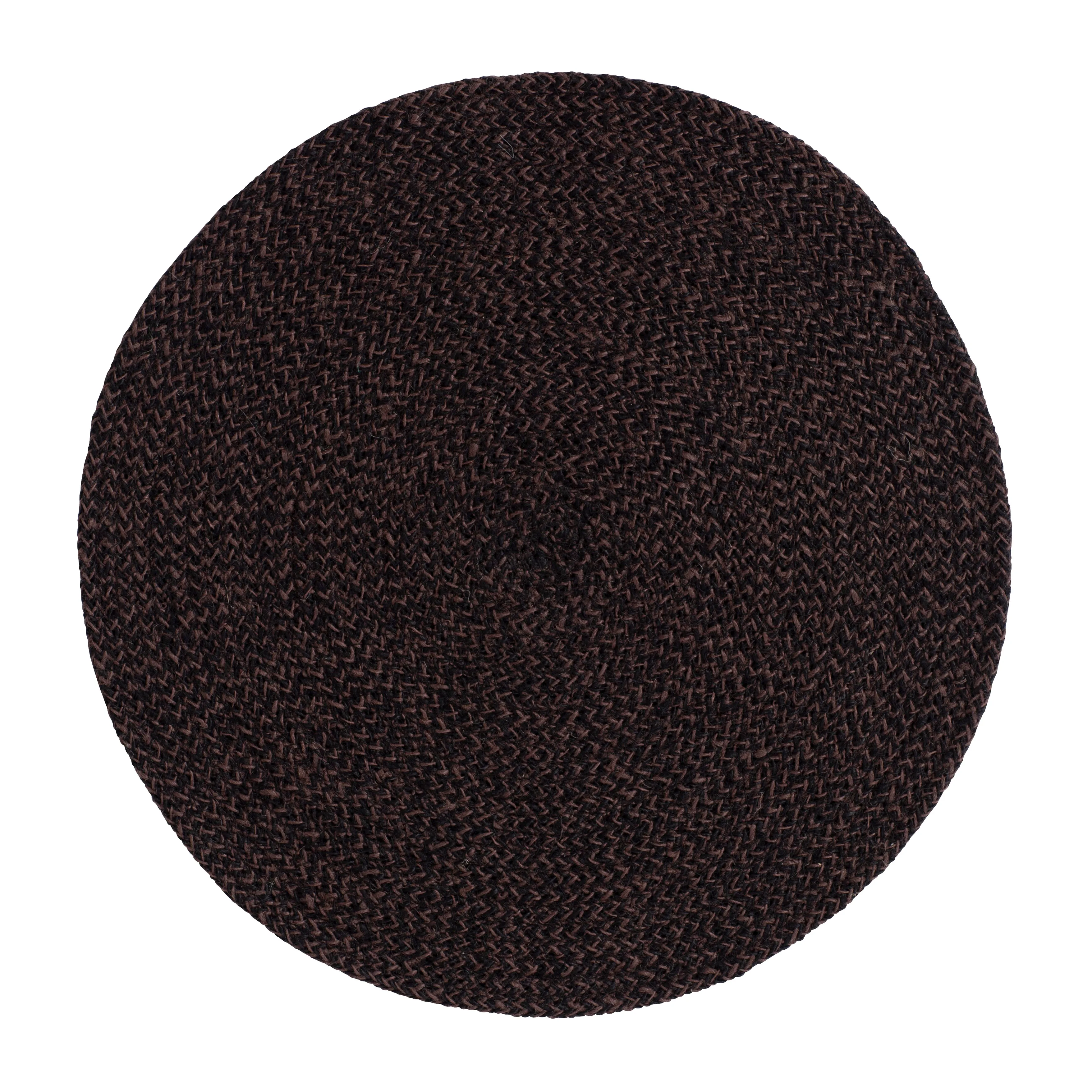 Ella bordstablett Ø38 cm, Brun