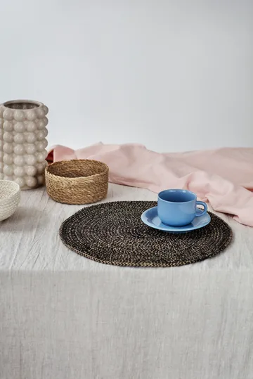 Ella bordstablett Ø38 cm - svart - Dixie