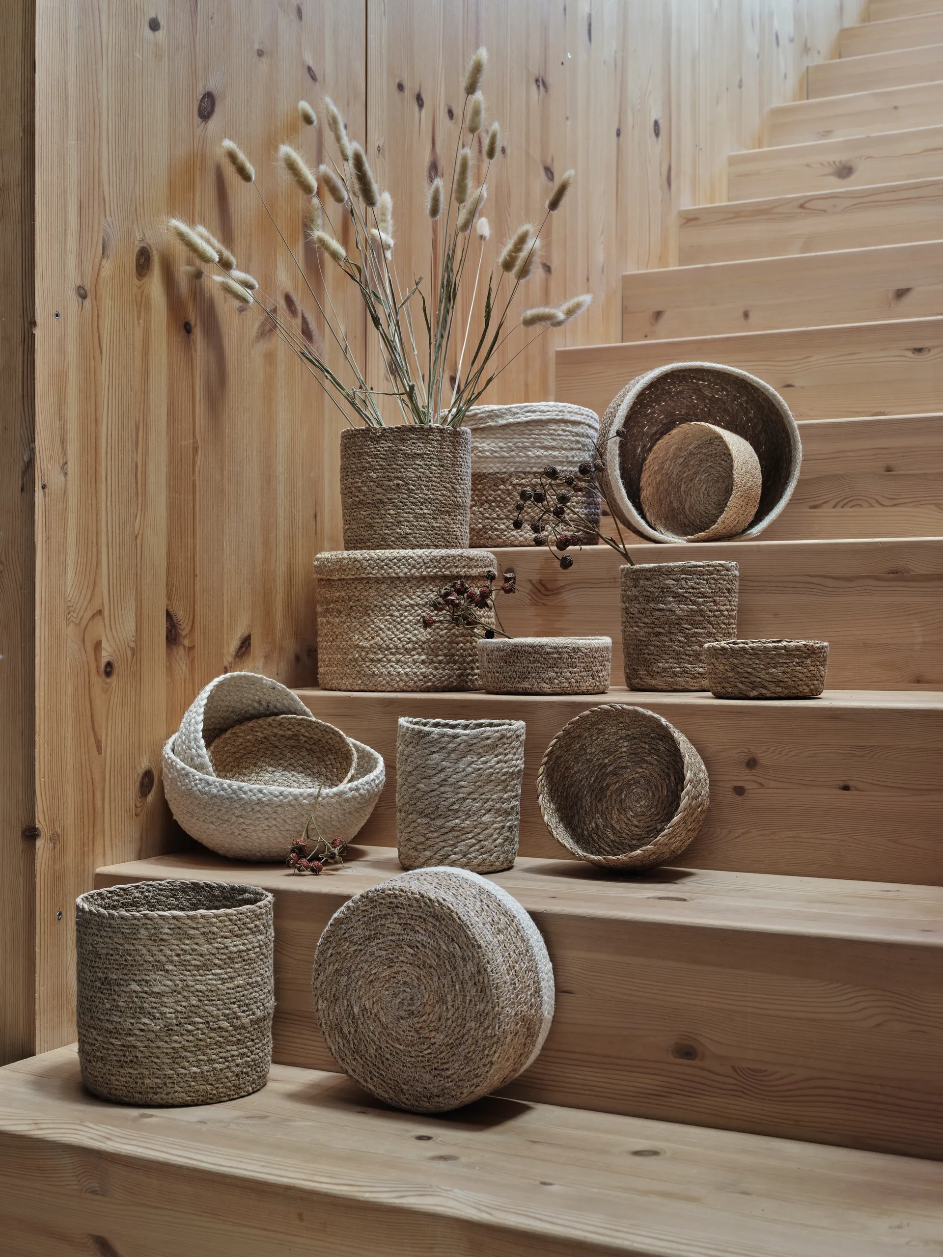 Emil brödkorg 3-pack, natur (beige) Dixie