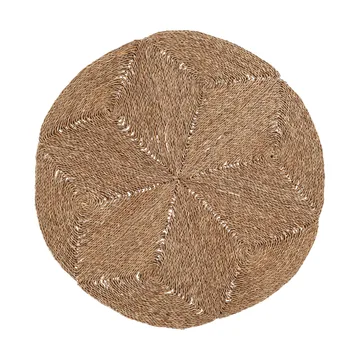 Esther Star matta Ø120 cm - Natural - Dixie