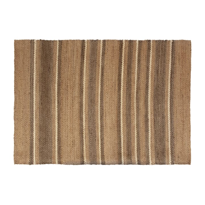 Fanny striped jutematta - Natur, 160x230 cm - Dixie