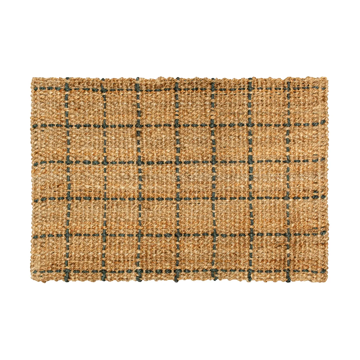 Dixie Freja dörrmatta rutig 60x90 cm Natural-dark grey