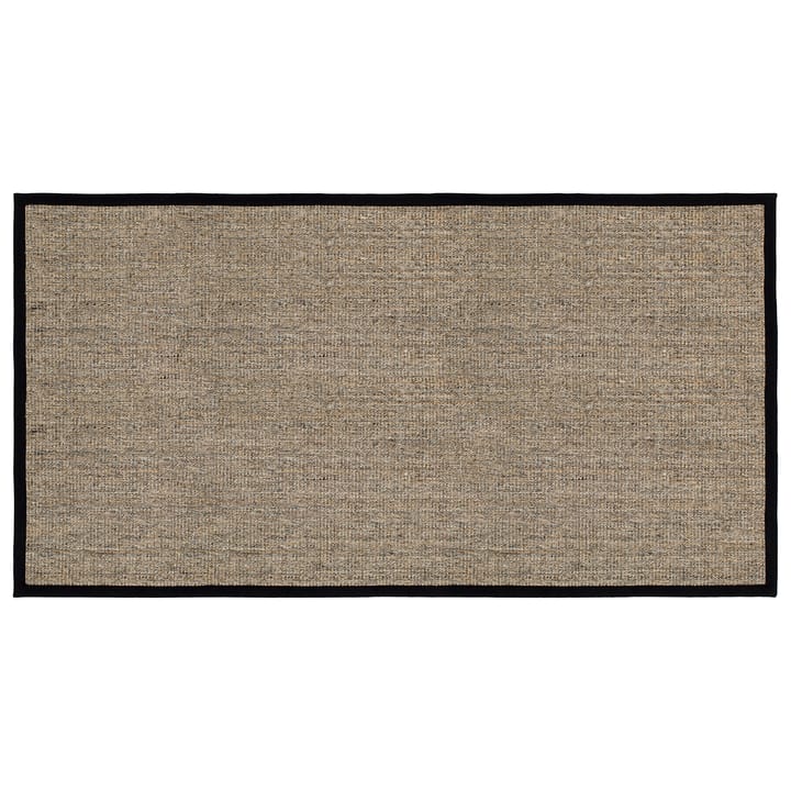 Jenny Sisal dörrmatta natur-svart - 80x150 cm - Dixie