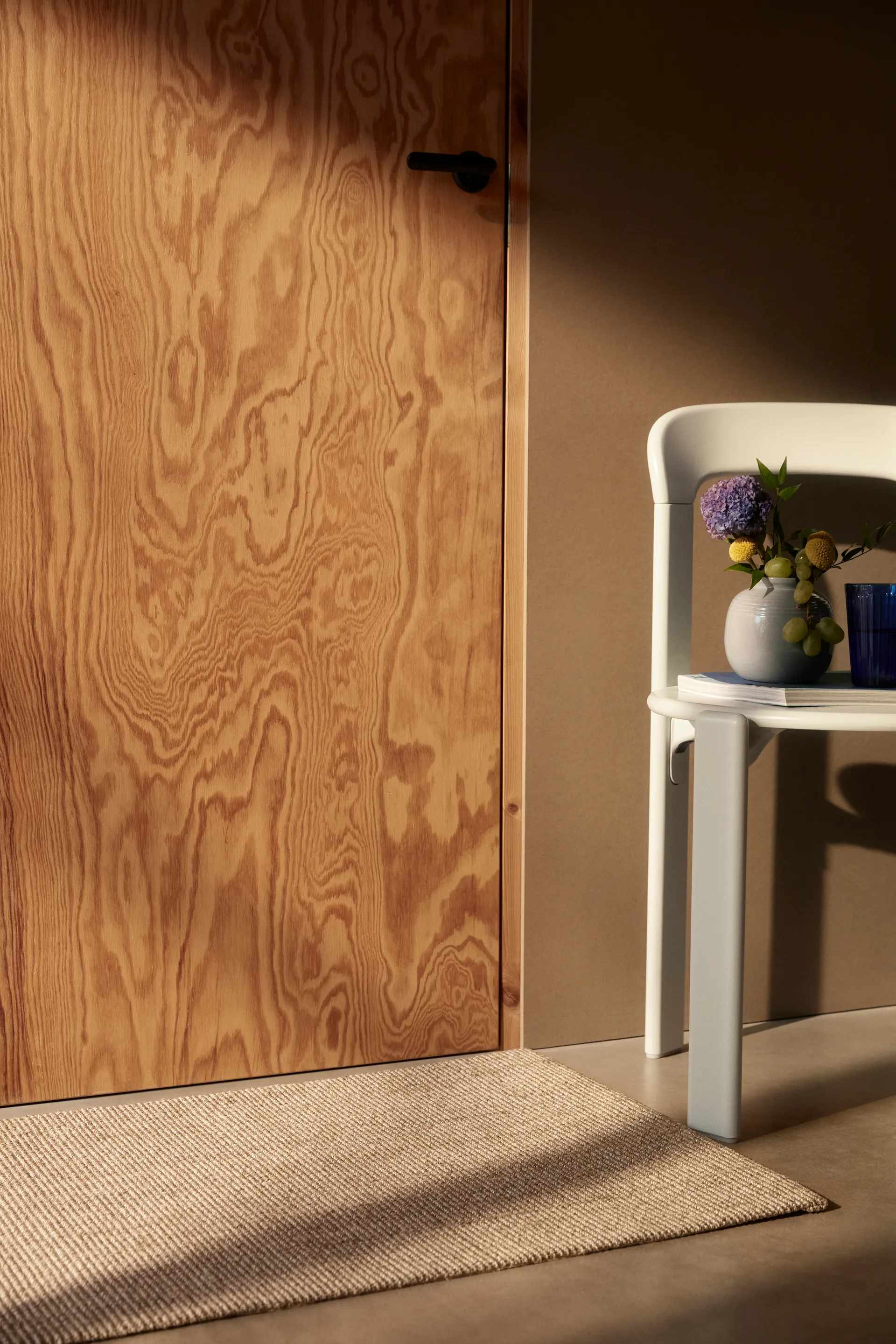 Jenny Sisal dörrmatta natural grey, 60x90 cm Dixie