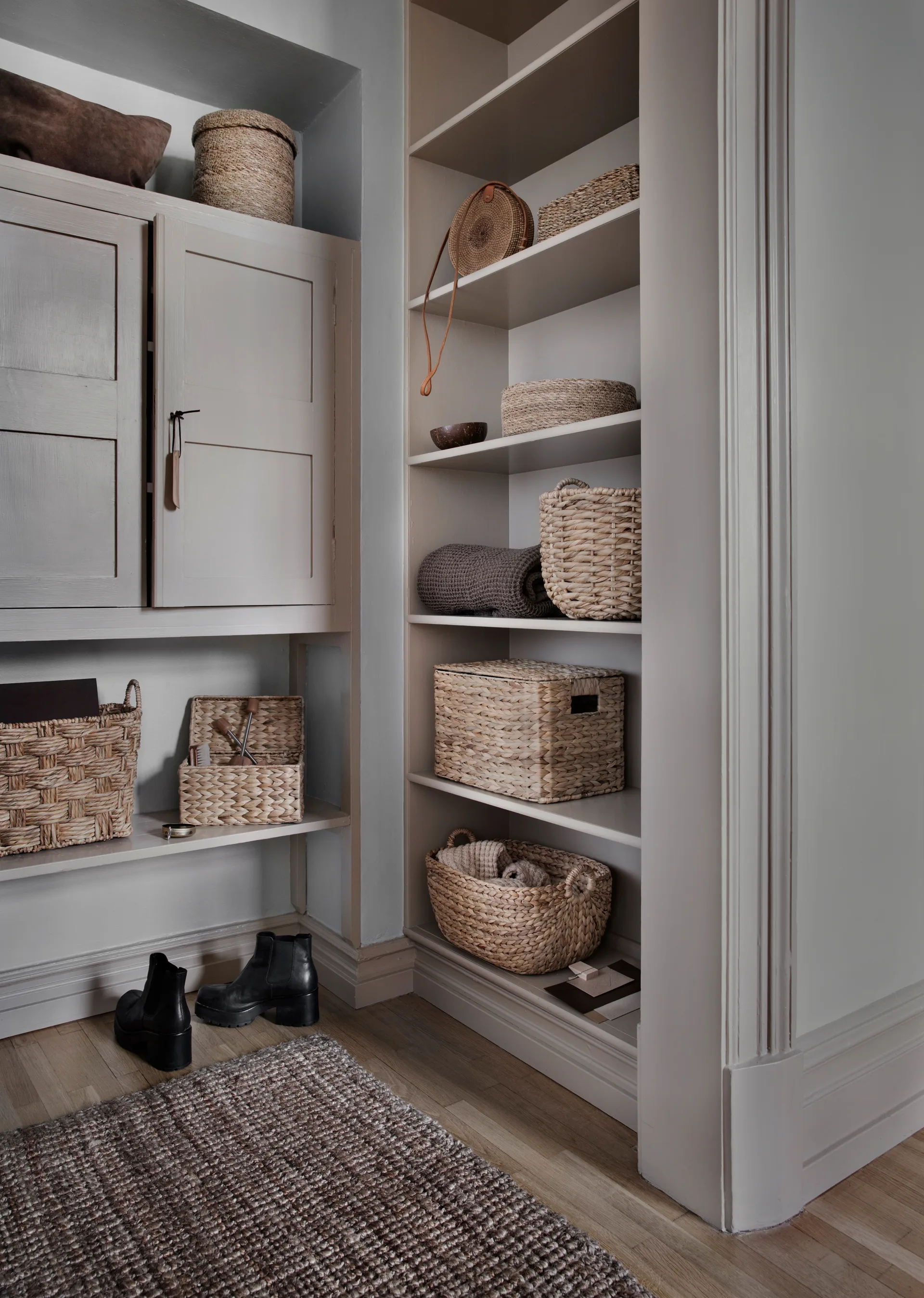 Julia dörrmatta naturgrå, 70x120 cm Dixie