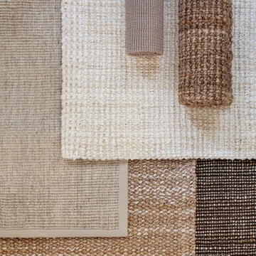 Jute matta ivory - 70x120 cm - Dixie