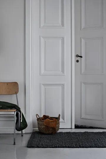 Jutematta blygrå - 70x120 cm - Dixie