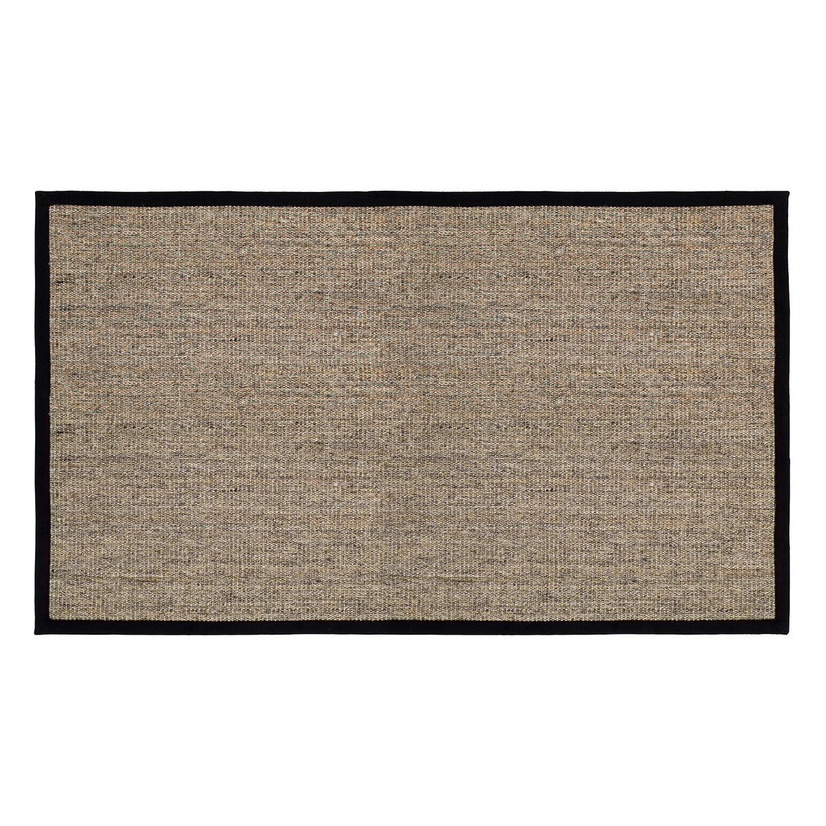 Dixie Sisal dörrmatta natur-svart Mellan | Skandinavisk Design | Dörrmattor | Beige