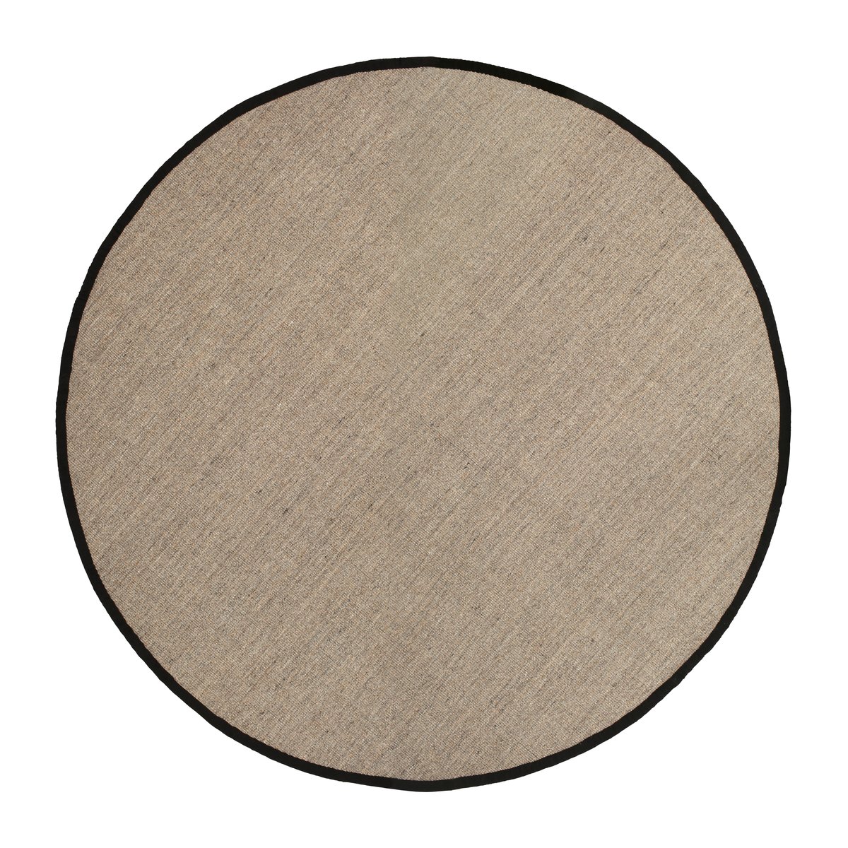 Dixie Sisal matta rund natur 250 cm | Skandinavisk Design | Runda mattor | Brun