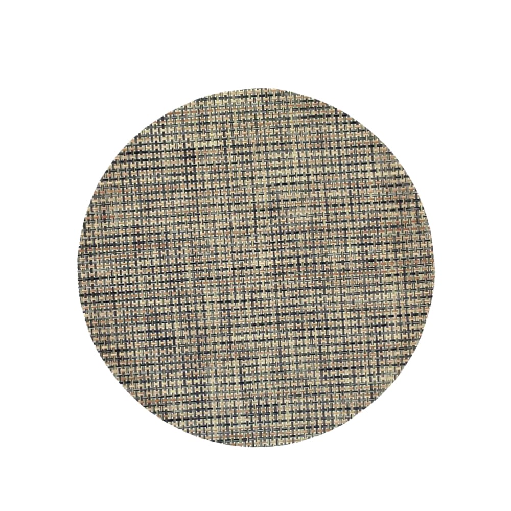 Dixie Sture bordstablett stråmelerad, rund | Skandinavisk Design | Bordstabletter | Beige