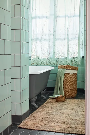 Tvättkorgar med lock 2 st - Sjögräs - Dixie