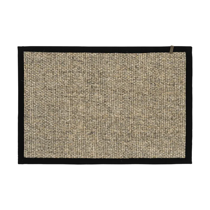 Wilma dörrmatta med kant - Natural, 60x90 cm - Dixie