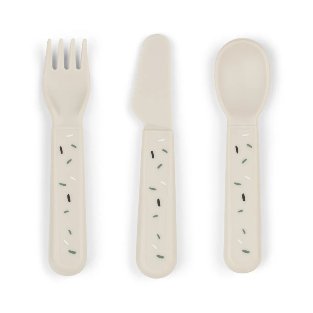 Confetti foodie bestickset 3 delar, Sand Done by deer