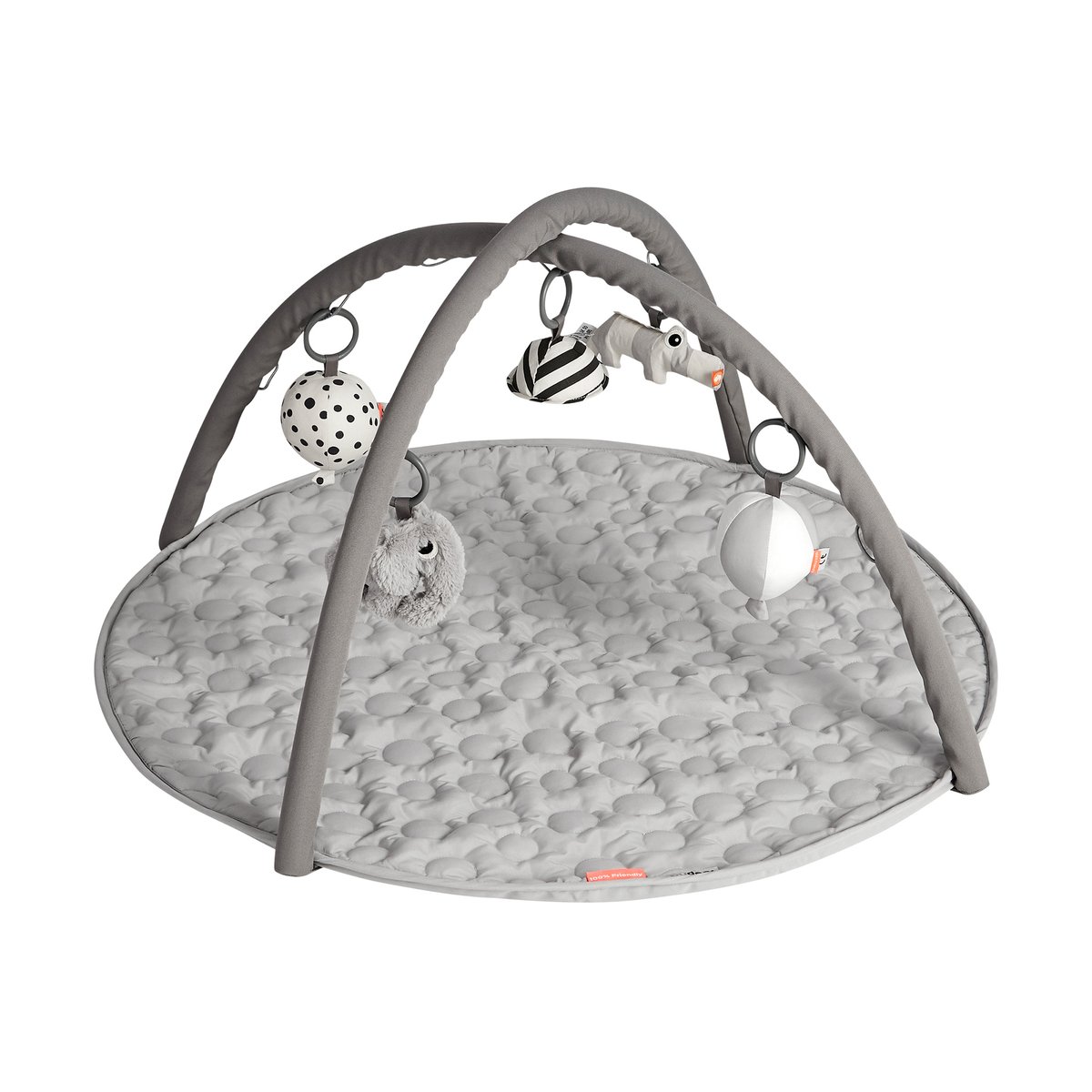 Done by deer Deer Friends babygym 90 cm Grey | Skandinavisk Design | Barnrumsinredning | Grå